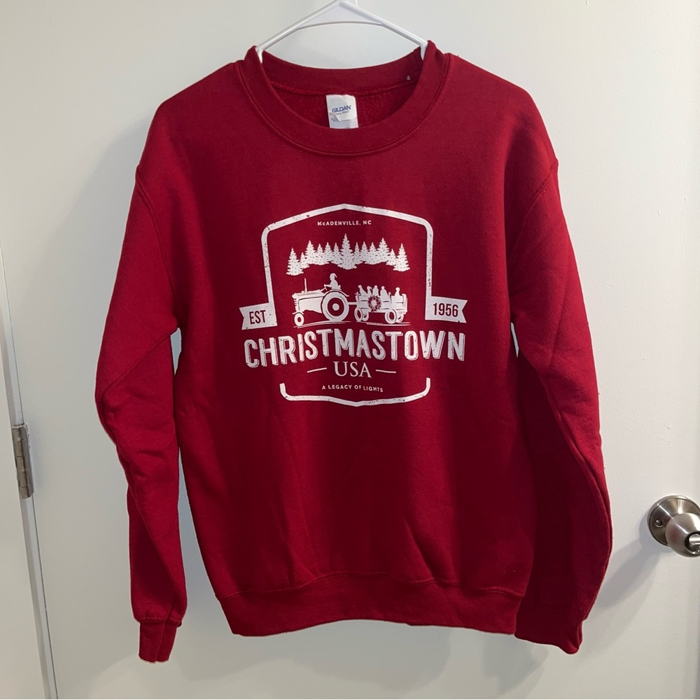 Christmas Town Tractor Sweatshirt